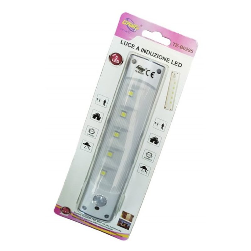 DRIWEI Lampada LED sospensione sensore calamita gancio sotto pensil...