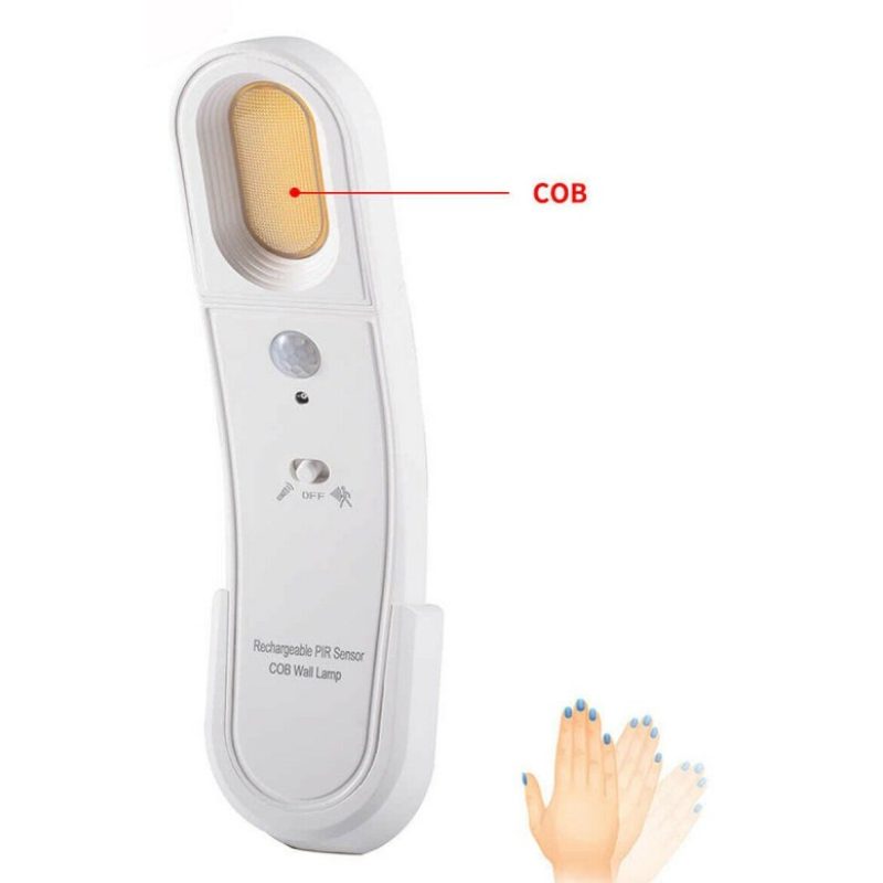 DRIWEI LAMPADA TORCIA A PARETE MURO PORTATILE LUCE EMERGENZA LED PI...