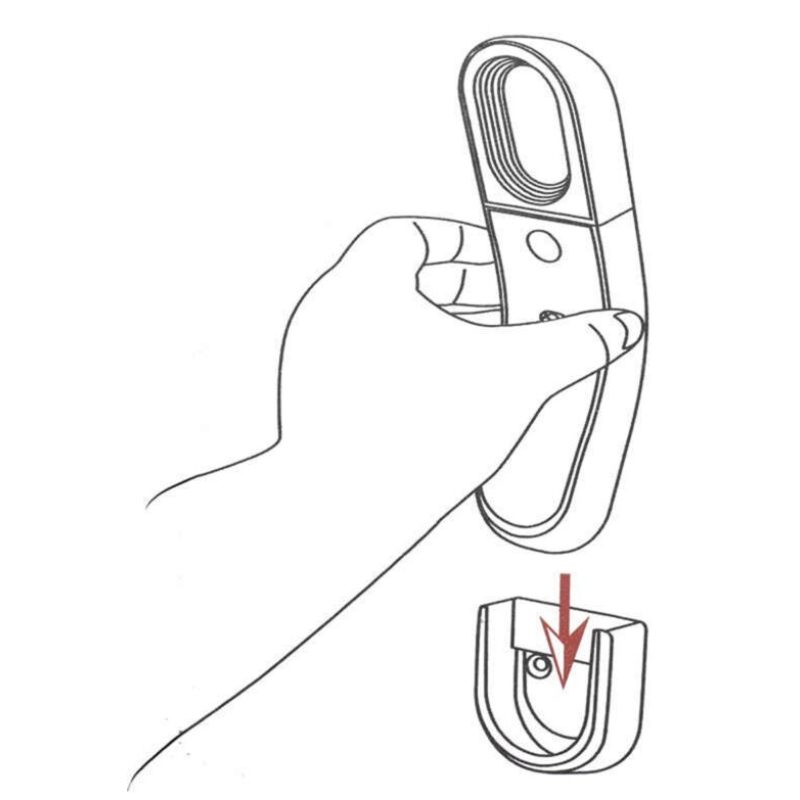 DRIWEI LAMPADA TORCIA A PARETE MURO PORTATILE LUCE EMERGENZA LED PI...