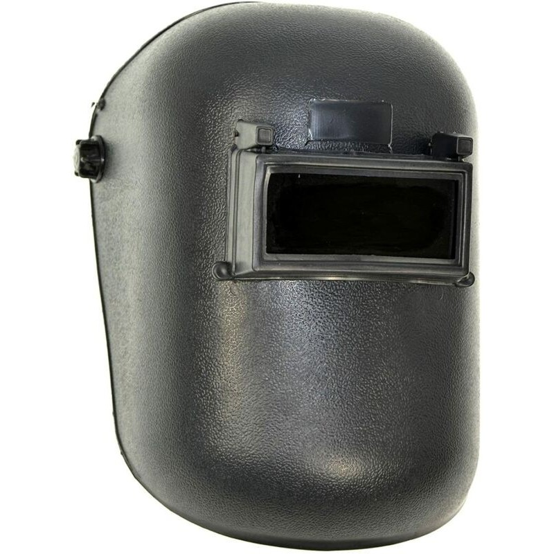 MASCHERA PROTETTIVA A CASCO PER SALDARE SALDATORE IN MATERIALE PLASTICO SCHERMO