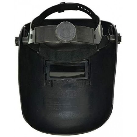 MASCHERA PROTETTIVA A CASCO PER SALDARE SALDATORE IN MATERIALE PLASTICO SCHERMO