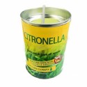 6x CANDELA ALLA CITRONELLA PROFUMATE IN CERA ANTIZANZARE ESTERNI ESTATE GIARDINO