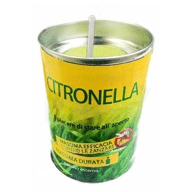 Hongu 6x CANDELA ALLA CITRONELLA PROFUMATE IN CERA ANTIZANZARE ESTE...