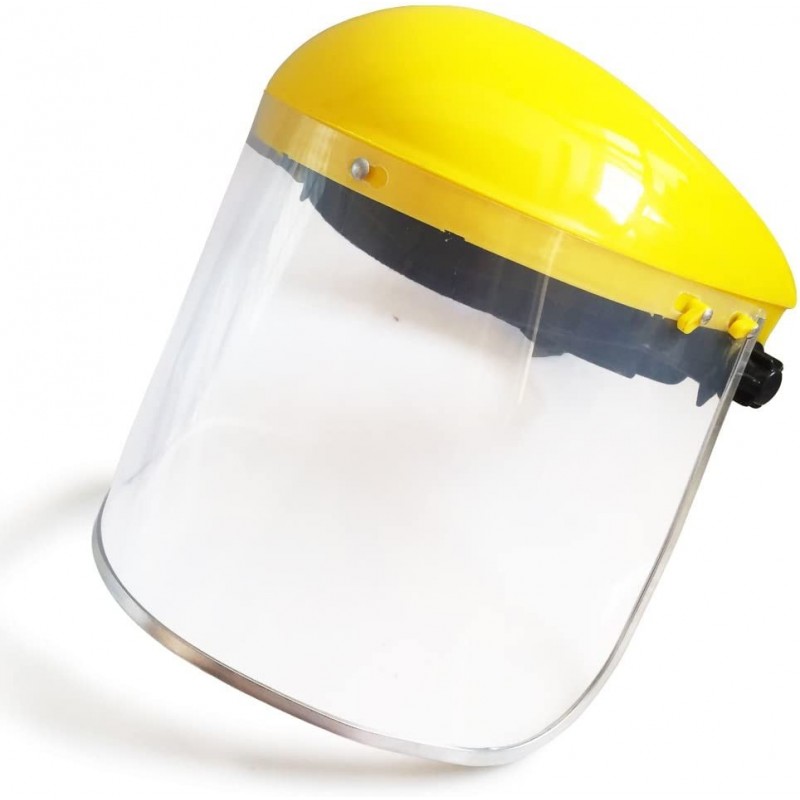 Hongu VISIERA PROTETTIVA MASCHERA VISO OCCHI TRASPARENTE CON CALOTT...