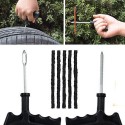 KIT RIPARAZIONE FORATURA RIPARA GOMME PNEUMATICI COLLA AUTO MOTO CAMPER RUOTA