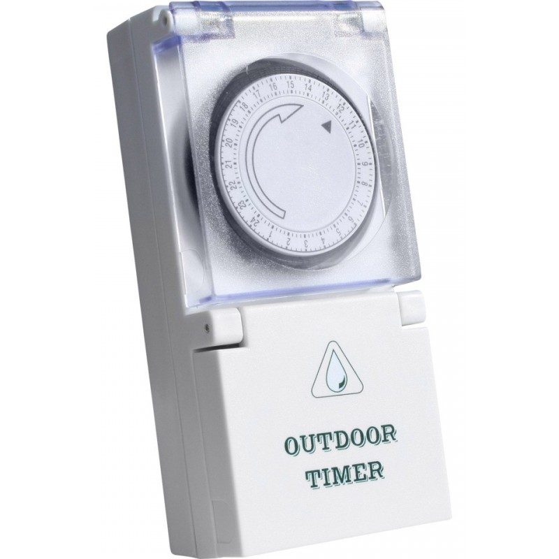 Ecova Timer Regolabile 24 H Con Presa Analogica Programmabile Spina...