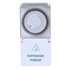 Ecova Timer Regolabile 24 H Con Presa Analogica Programmabile Spina...