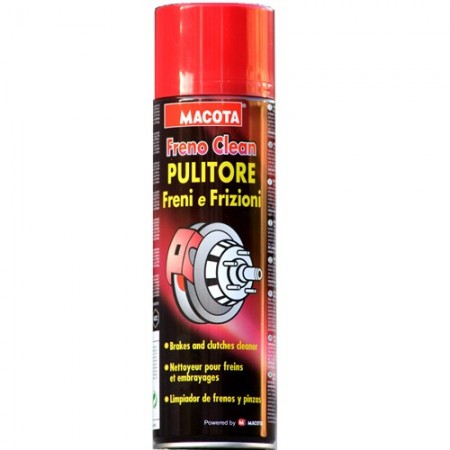 MACOTA PULITORE SGRASSANTE PER FRENI A DISCO FRENI A TAMBURO E FRIZIONE 500ML