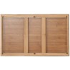 WeHome Vassoio da letto in bamboo multiuso colazione 50x30 cm con p...