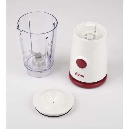 GIRMI FRULLATORE ELETTRICO FR03 500ML PLASTICA 170W rosso LAME ACCIAIO INOX