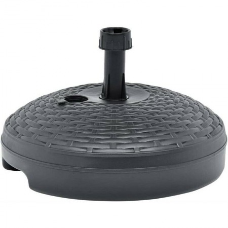 BASE PER OMBRELLONE POLIPROPILENE 20 LT ANTRACITE RATTAN MARE PISCINA GIARDINO