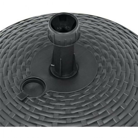 BASE PER OMBRELLONE POLIPROPILENE 20 LT ANTRACITE RATTAN MARE PISCINA GIARDINO