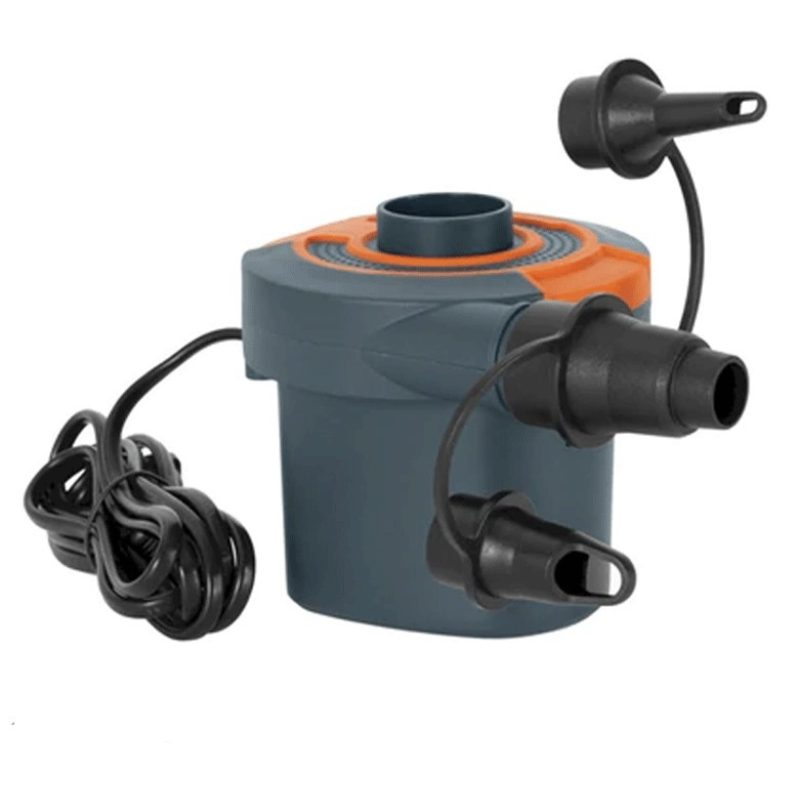POMPA ELETTRICA GONFIAGGIO SGONFIAGGIO LETTO CANOA CANOTTO 12V AUTO...