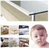 WeHome 2x Paraspigoli in Gomma 2M per Sicurezza Bambini Angolari Fe...