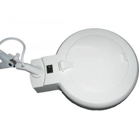 Lampada lente d'ingrandimento LED 5x da pavimento orientabile piedistallo 150cm