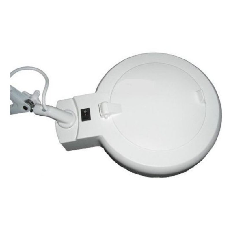 Lampada lente d'ingrandimento LED 5x da pavimento orientabile piedistallo 150cm