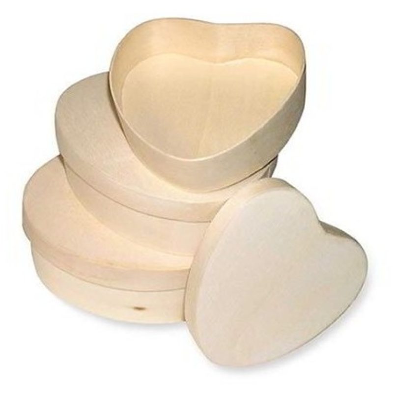 Dolce Casa Set 12 Pezzi Scatole Box Regali portaconfetti cuore bomb...