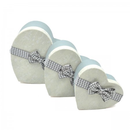 Set 12 Pezzi Scatole Box Regali portaconfetti cuore bomboniere legno scatolina