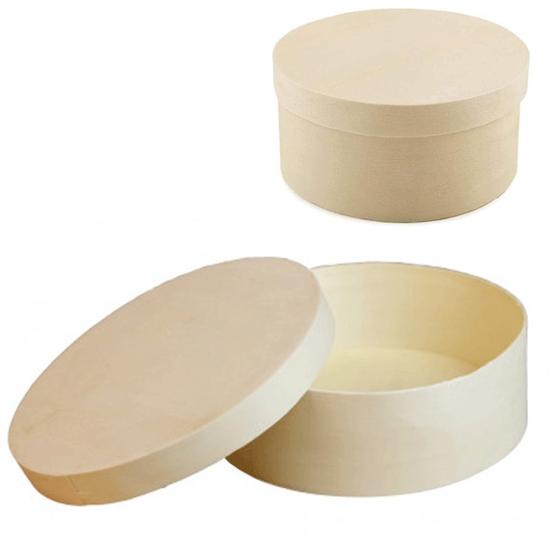 Set 12 Pezzi Scatole Box Regali portaconfetti cuore bomboniere legno scatolina