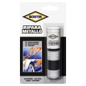 STUCCO EPOSSIDICO BICOMPONENTE RIPARA METALLO " BOSTIK " 56 gr STICK GRIGIO 