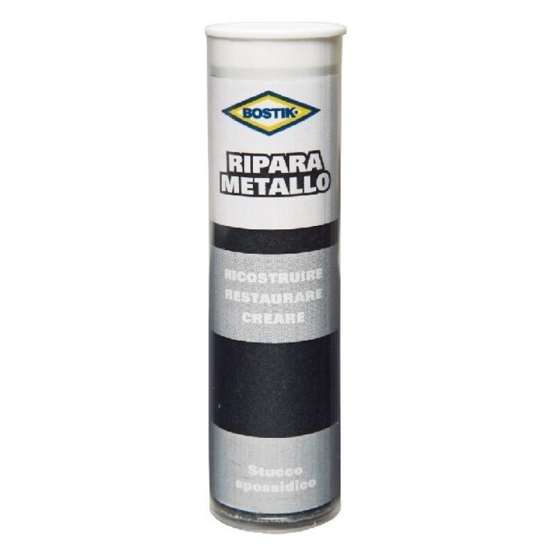 STUCCO EPOSSIDICO BICOMPONENTE RIPARA METALLO " BOSTIK " 56 gr STIC...
