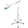 Lampada lente d'ingrandimento LED 5x da pavimento orientabile piedistallo 150cm