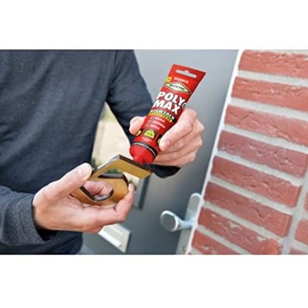 2x Poly Max High Tack Express bianco tubo 165g Adesivi professionali rapido tubo