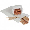 100 Buste sacchetti in carta bianca alimenti pane dolci frutta pizza più formati