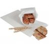 Tuninetti 100 Buste sacchetti in carta bianca alimenti pane dolci f...