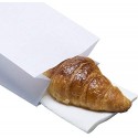 100 Buste sacchetti in carta bianca alimenti pane dolci frutta pizza più formati