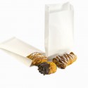 100 Buste sacchetti in carta bianca alimenti pane dolci frutta pizza più formati