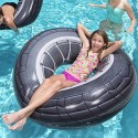 Ciambella Salvagente gonfiabile Ruota Grande 119cm per piscina e mare Bambini