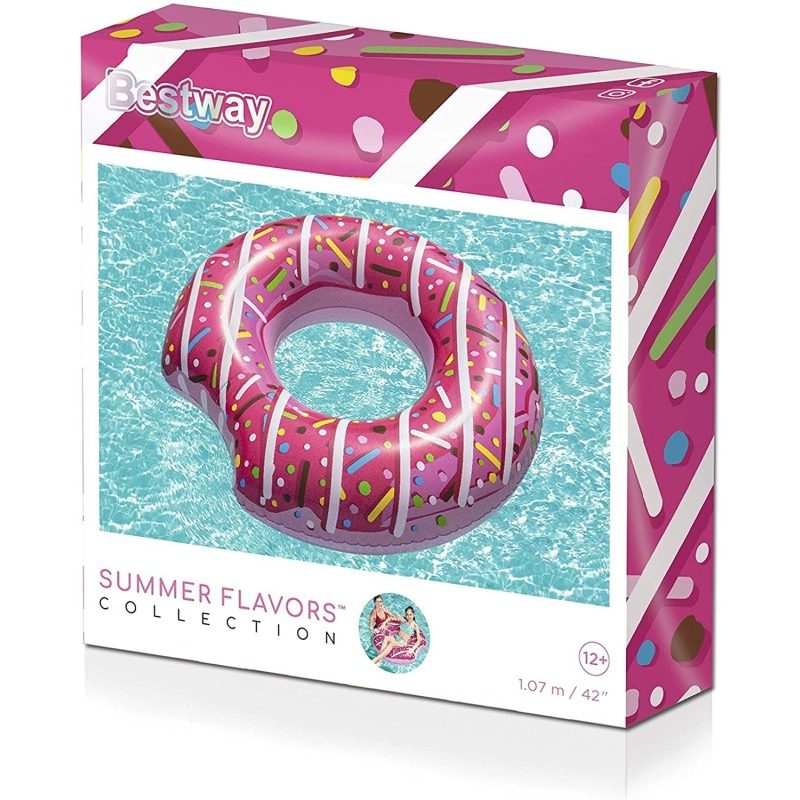Bestway Ciambella Salvagente gonfiabile Donut 107cm piscina e mare ...