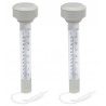 Bestway 2x Bestway 58072 termometro galleggiante con corda per pisc...