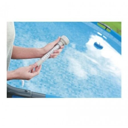 2x Bestway 58072 termometro galleggiante con corda per piscina temperatura acqua