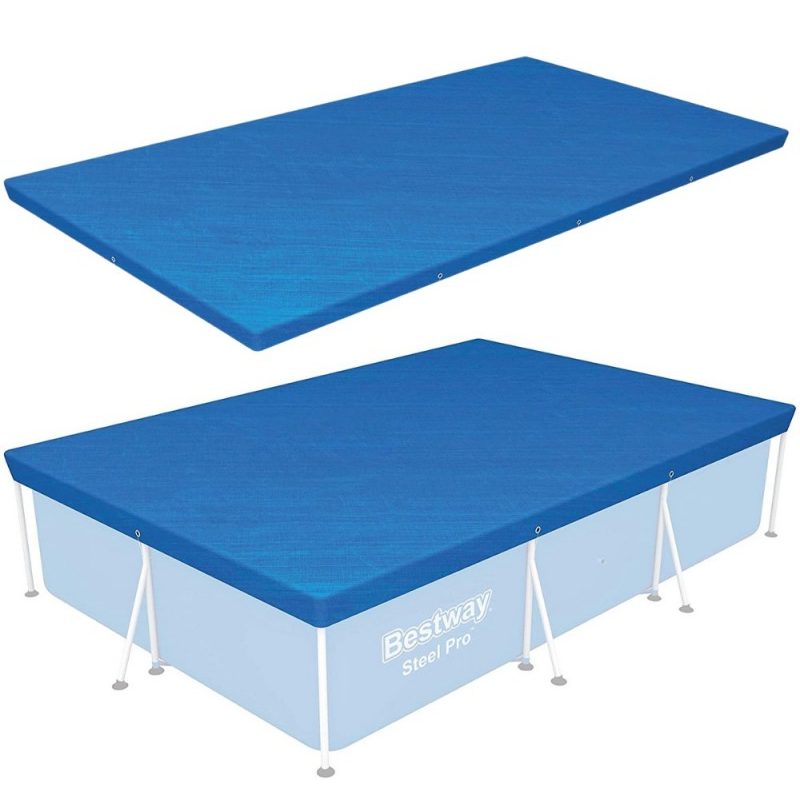 Bestway Telo Copertura per Piscina 300x201cm Fuori Terra Rettangola...