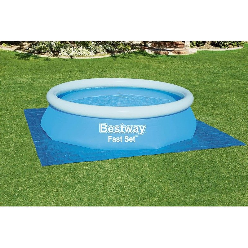 Bestway Bestway TELO BASE TAPPETO PER PISCINA FUORITERRA AUTOPORTAN...