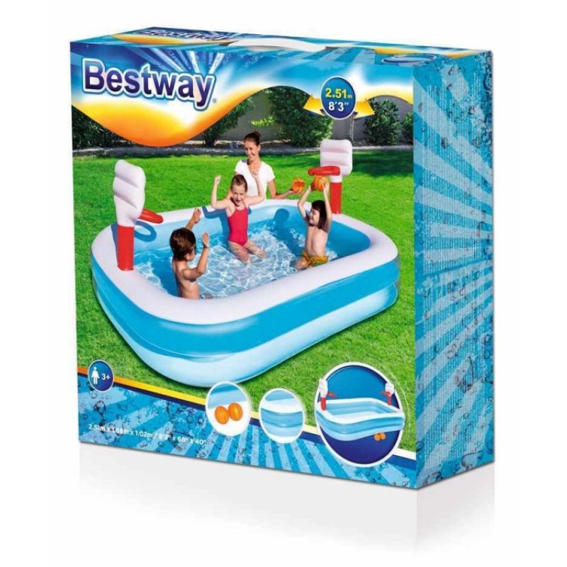Bestway Piscina gonfiabile per Bambini Bestway 54122 gioco pallacan...