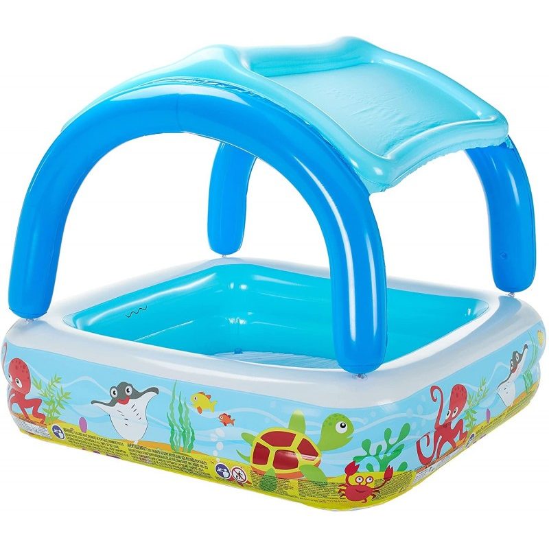 Bestway Piscina gonfiabile per Bambini Bestway fuoriterra 140x140x1...