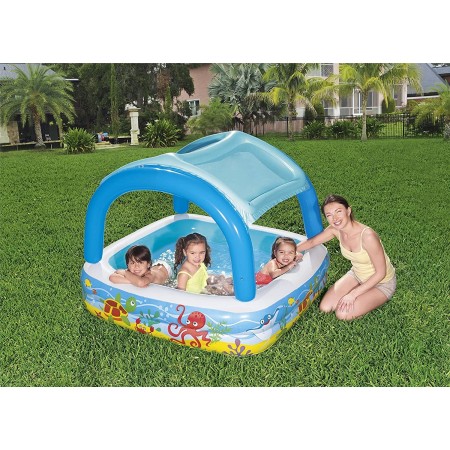 Piscina gonfiabile per Bambini Bestway fuoriterra 140x140x114 cm 52192 giardino
