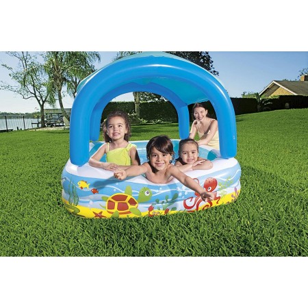 Piscina gonfiabile per Bambini Bestway fuoriterra 140x140x114 cm 52192 giardino