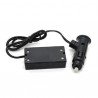 Display monitoratore voltaggio batteria auto LED con presa accendi sigari