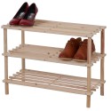 SCARPIERA SALVASPAZIO INGRESSO LEGNO PANCA 3 RIPIANI SCAFFALE MOBILEPORTA SCARPE