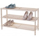 SCARPIERA SALVASPAZIO INGRESSO LEGNO PANCA 3 RIPIANI SCAFFALE MOBILEPORTA SCARPE