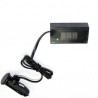 Display monitoratore voltaggio batteria auto LED con presa accendi sigari