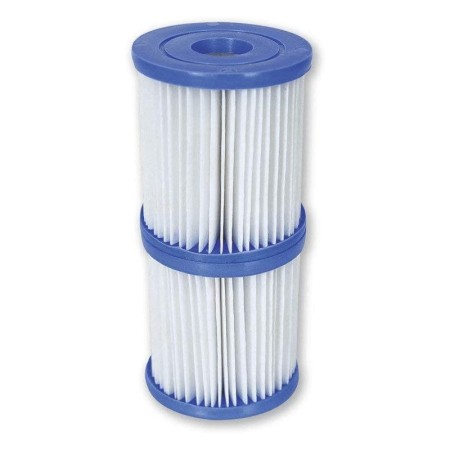COPPIA FILTRO CARTUCCIA PER TIPO I BESTWAY RICAMBIO POMPE PISCINA 58093 SET