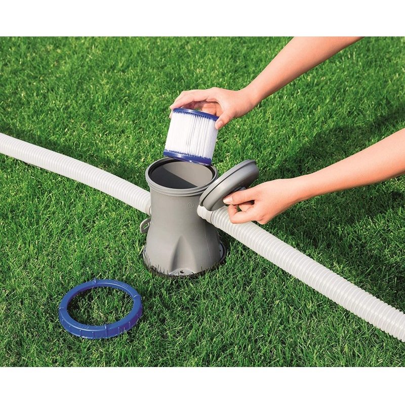 COPPIA FILTRO CARTUCCIA PER TIPO I BESTWAY RICAMBIO POMPE PISCINA 5...