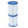 Bestway 2 PEZZI FILTRI RICAMBIO CARTUCCIA PER POMPA FITLRO TIPO II ...
