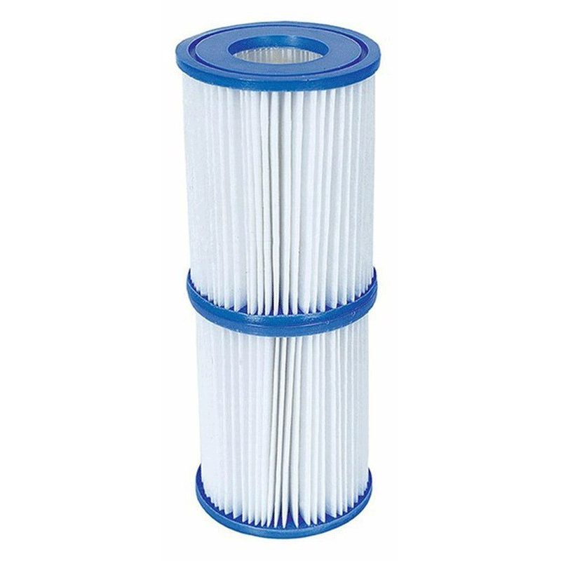 Bestway 2 PEZZI FILTRI RICAMBIO CARTUCCIA PER POMPA FITLRO TIPO II ...