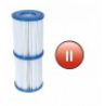 Bestway 2 PEZZI FILTRI RICAMBIO CARTUCCIA PER POMPA FITLRO TIPO II ...